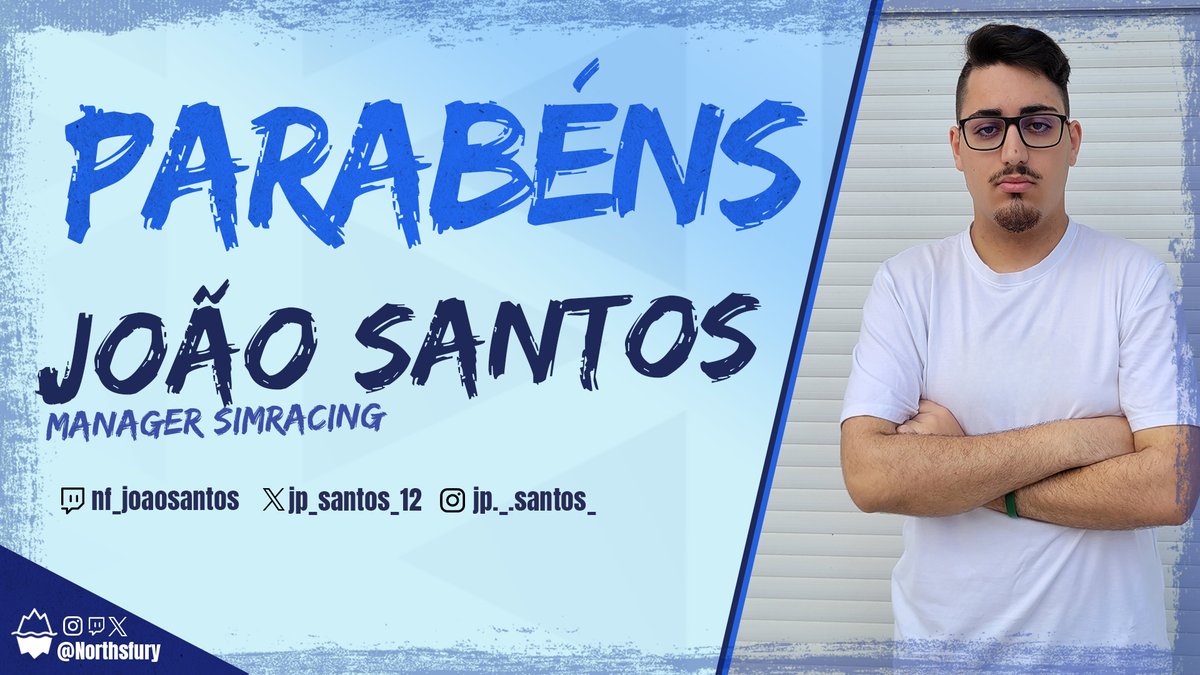 northsfury's tweet photo. Hoje sopra as velas do bolo o nosso staff e simracing manager, @jp_santos_12 🎉🎂
Obrigado por todo o teu esforço e dedicação na construção de uma secção sólida e vitoriosa 🏆
#NFSIMRACING #NORTHSFURY #EMBRACETHECHILL https://t.co/RGWmKVBNm5