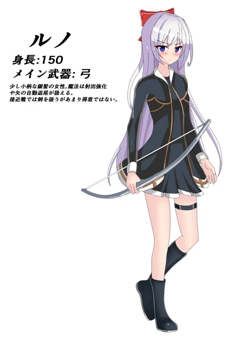 趣味イラスト次の完全拘束はこの自キャラで考え中 
