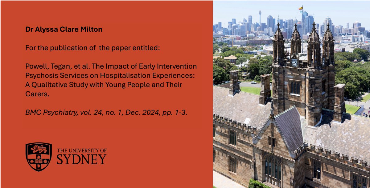 Sydney Health EMCR tweet media