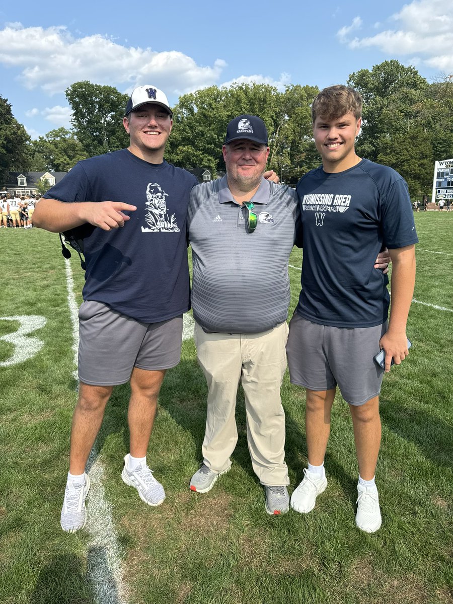 Steven O'Neil (@coachsteveoneil) on Twitter photo Great grabbing a pic with the Ziegler brothers yesterday after the game. Good luck this fall boys. <a href="/ZieglerPacen/">Pacen Ziegler</a> <a href="/BirkleyZiegler/">Birkley Ziegler</a> <a href="/WyoFootball/">Wyomissing Spartans Football</a> #letsgo Great grabbing a pic with the Ziegler brothers yesterday after the game. Good luck this fall boys. <a href="/ZieglerPacen/">Pacen Ziegler</a> <a href="/BirkleyZiegler/">Birkley Ziegler</a> <a href="/WyoFootball/">Wyomissing Spartans Football</a> #letsgo