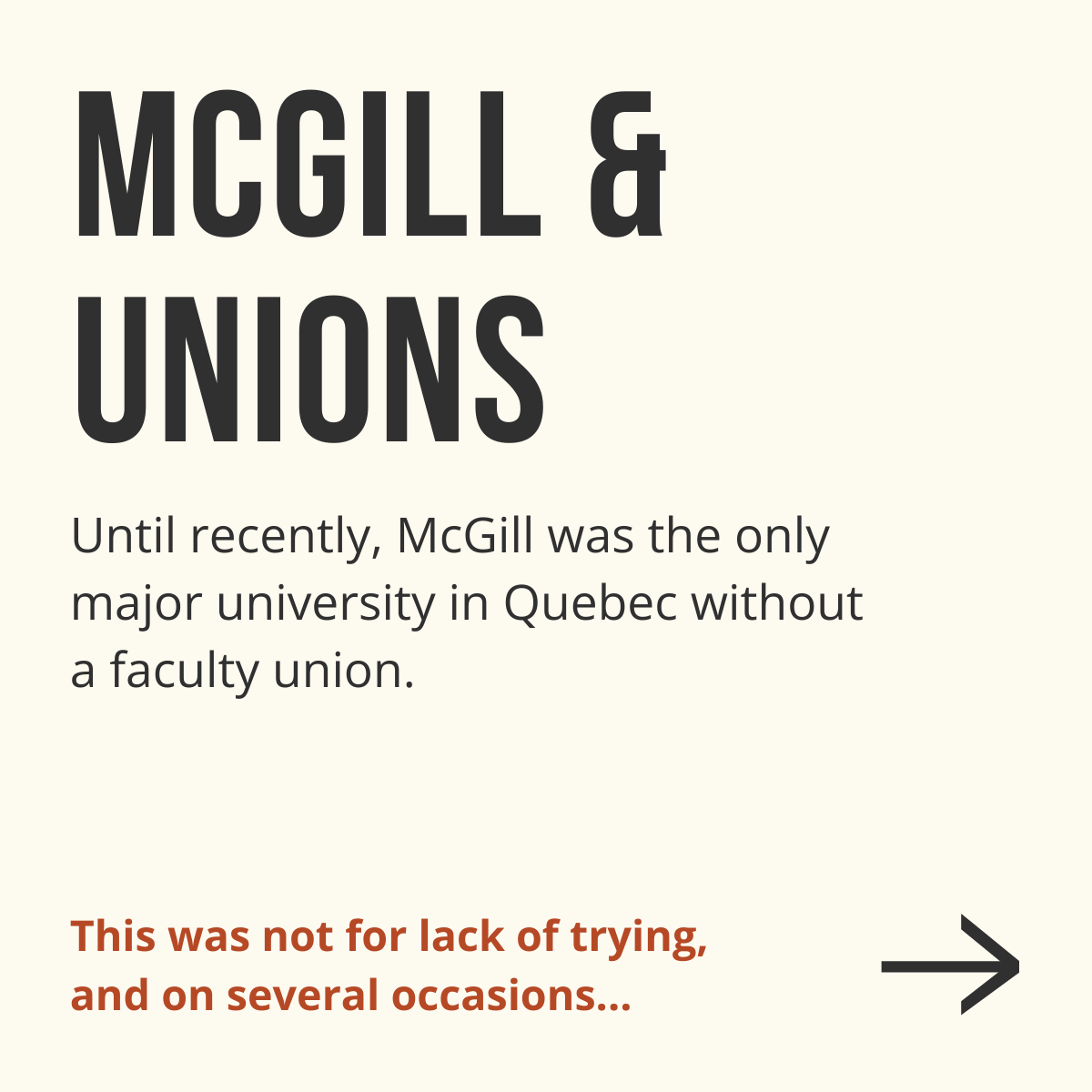 #NoContractNoCourses #university #mcgill