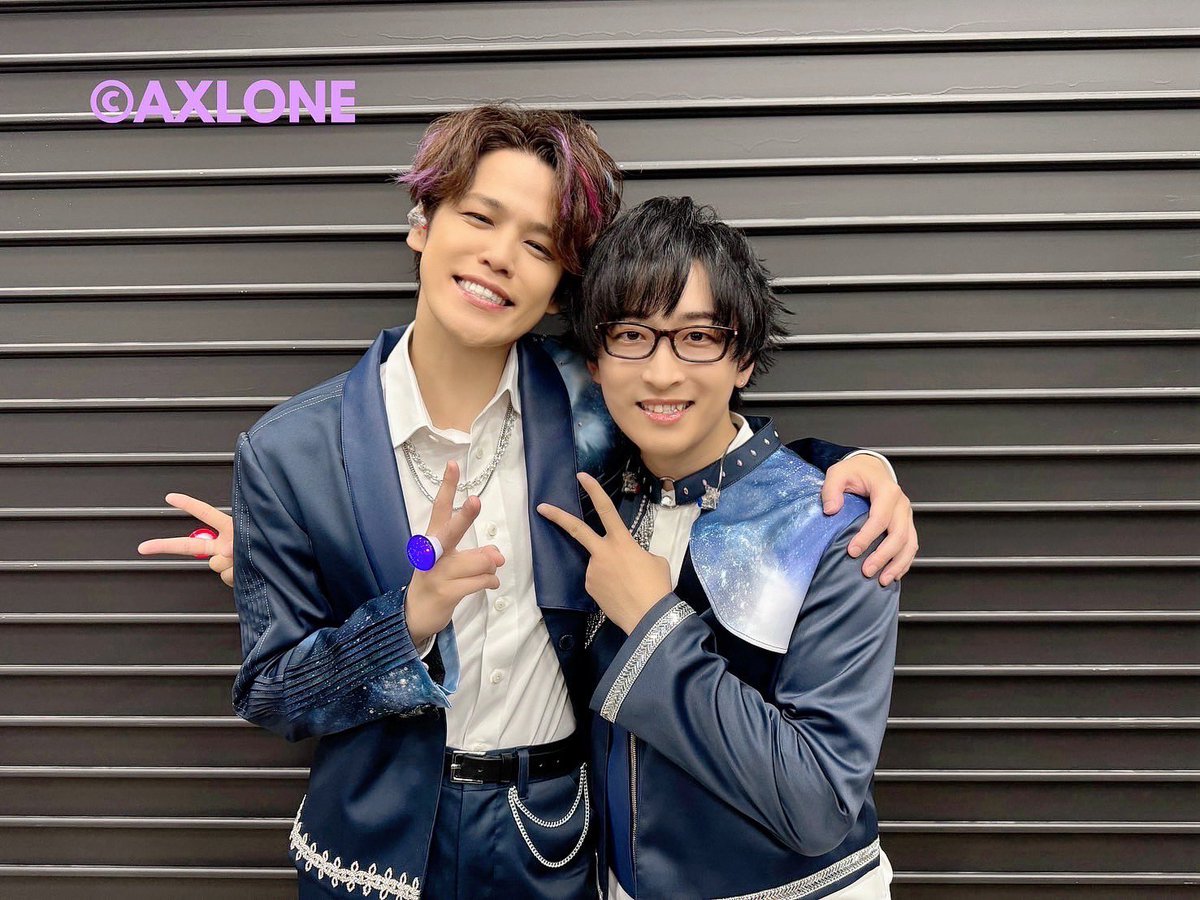 一ノ瀬トキヤ役、宮野真守さんと記念に！
宮野さんありがとうございます！
これからもよろしくお願いいたします！
#うたプリST #STライブ