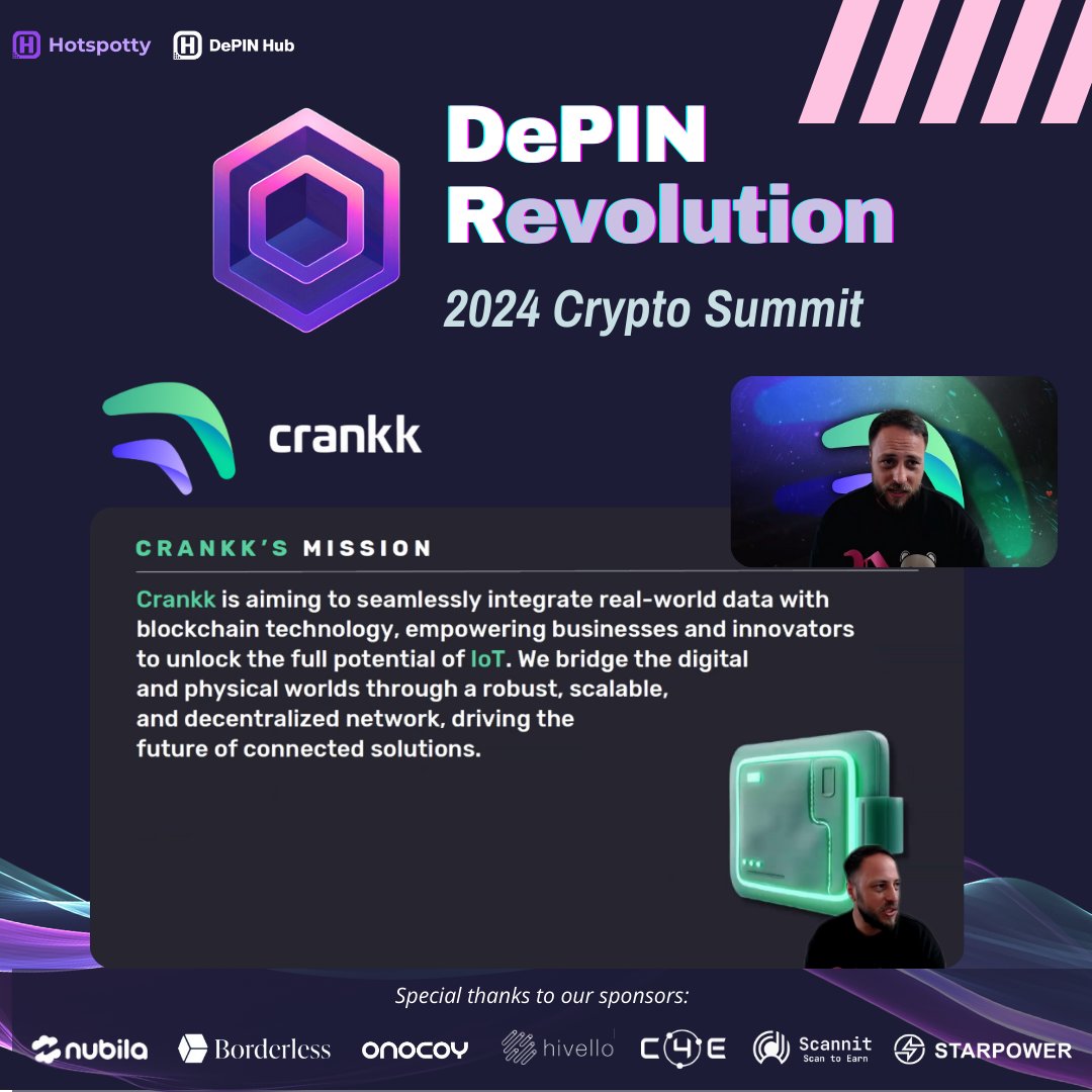 hotspotty's tweet image. Crank(k) that! 

@crankk_io is a network of LoRa gateway nodes regulated by Kadena's L1! 

And you know what? They shot a mini-rocket into the sky! 

@mr_milenminev building the real stuff! 🔥