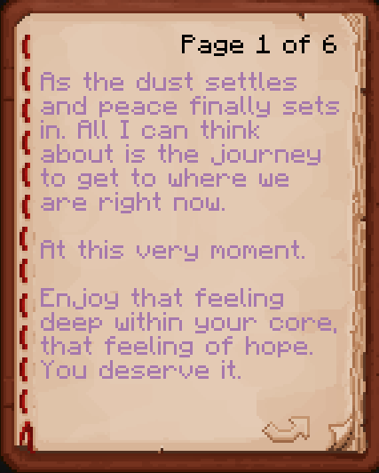 redactedcraft's tweet photo. Final letter from Secret:
<3 https://t.co/f1jXEDUxRn