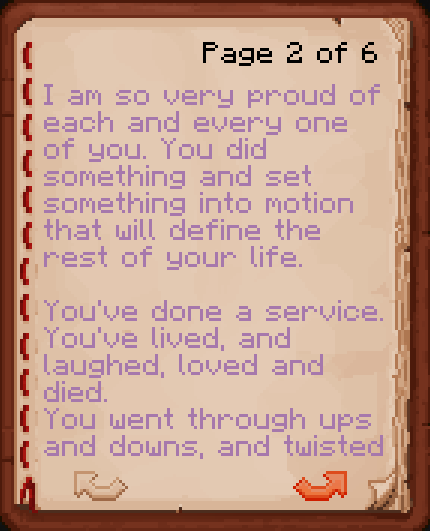 redactedcraft's tweet photo. Final letter from Secret:
<3 https://t.co/f1jXEDUxRn