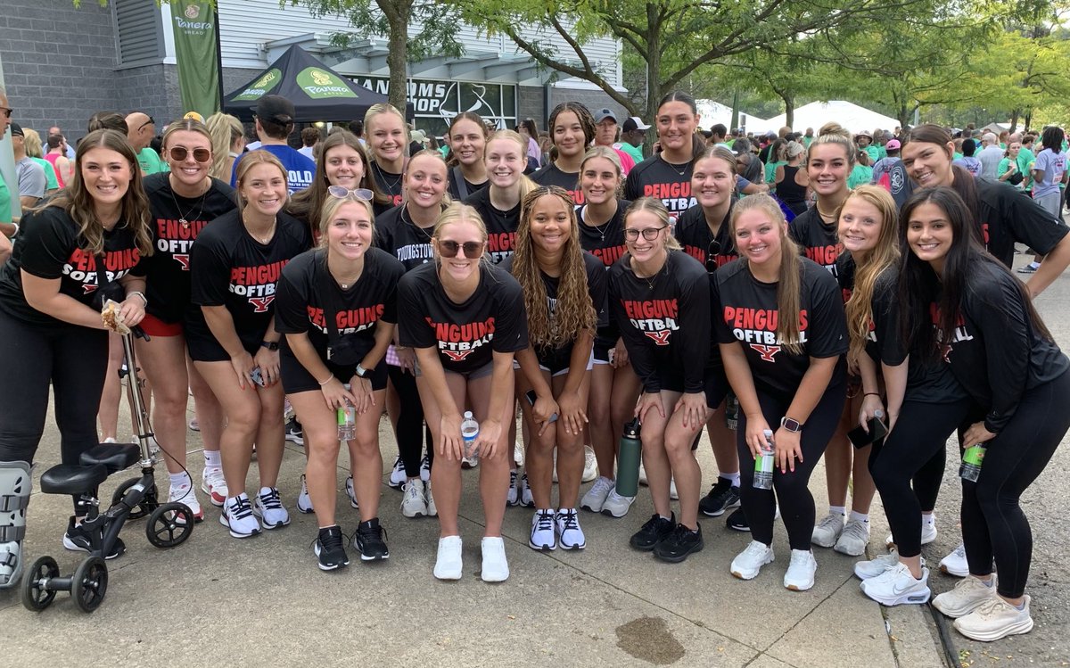 YSU_Robb's tweet photo. Thanks to ⁦@YSUSoftball⁩ and ⁦@YSUBaseball⁩ for their participation in today’s Panerathon. Great event… 15 years and running with no signs of slowing down. https://t.co/UPBsrCt7pM