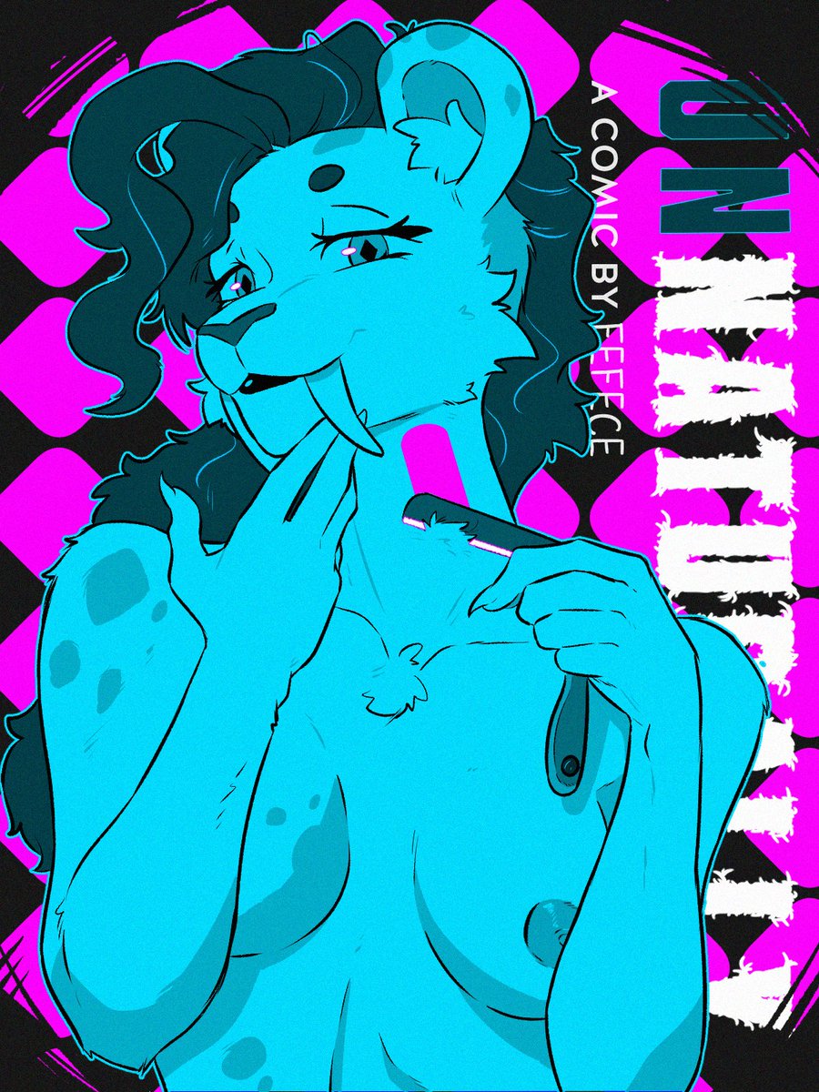 Fefece_art's tweet photo. Alternative cover for 'Unnaturally'

(OBS: She is shaving. She wouldn't hurt herself). https://t.co/7hu9yOyVCG