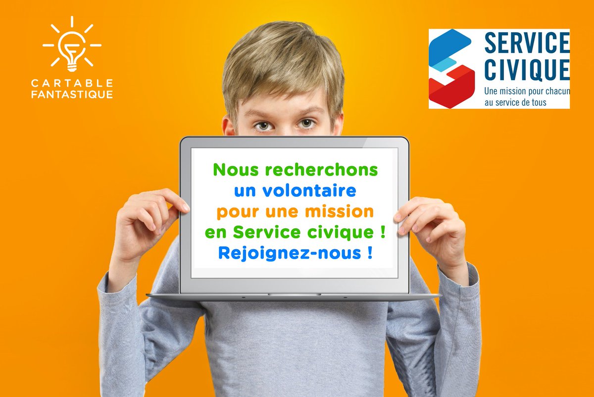 💥Le Cartable Fantastique recherche un volontaire en service civique pour l'aider sur de fantastiques missions ! Rejoignez-nous ou partagez notre annonce ! 💥

👉cartablefantastique.fr/le-cartable-fa…
