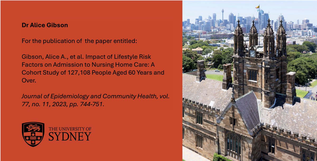 Sydney Health EMCR (@sydfmh_emcr) on Twitter photo Congratulations to The University of Sydney EMCR Outstanding Publication Award (FMH) winners for 2024. Our ECR Category winners are (more winners in our previous/next post):
<a href="/Saamaankh/">Dr Saman Khalatbari-Soltani</a> Congratulations to The University of Sydney EMCR Outstanding Publication Award (FMH) winners for 2024. Our ECR Category winners are (more winners in our previous/next post):
<a href="/Saamaankh/">Dr Saman Khalatbari-Soltani</a>