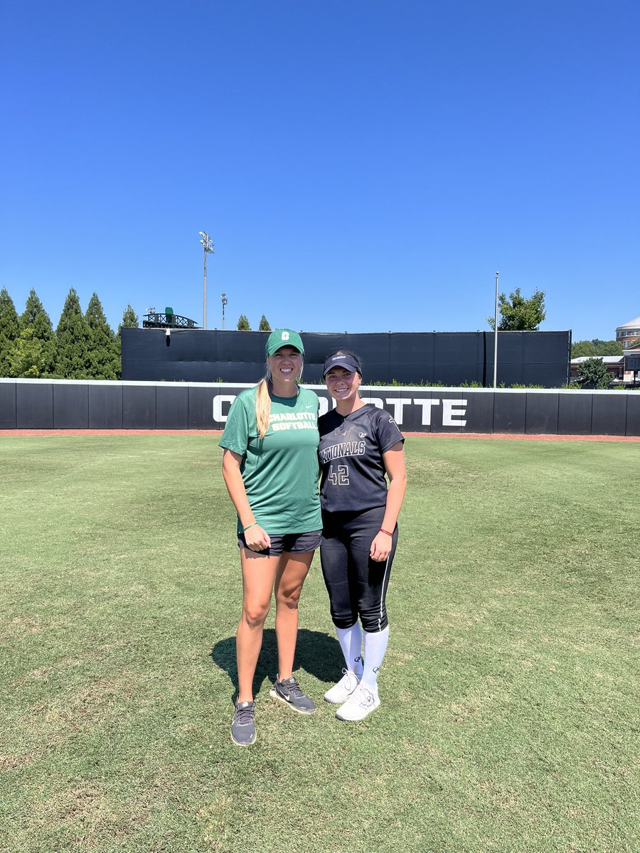 Thank you <a href="/CharlotteSB/">Charlotte Softball</a> for a great day at camp yesterday and all the good feedback. It was a beautiful day filled with amazing people! <a href="/NationalsCC/">Nationals Fastpitch Team</a>