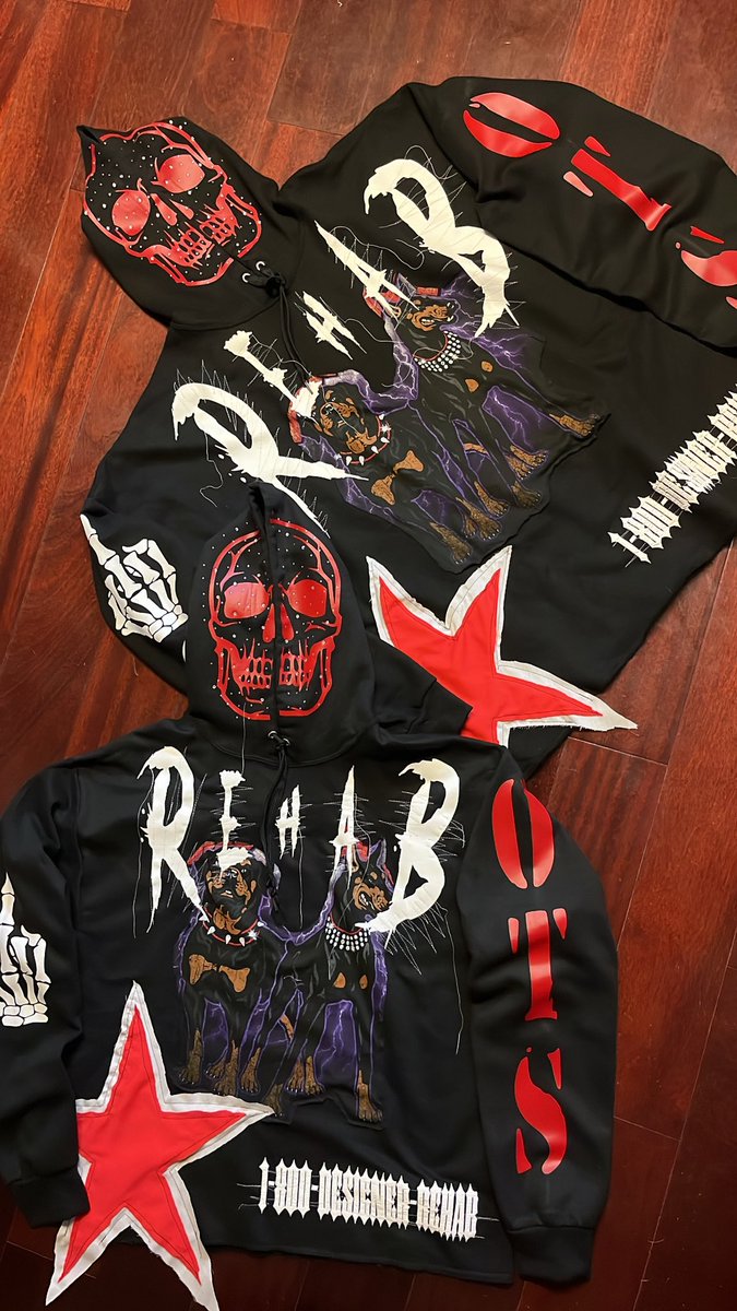 KaliRehab's tweet image. dog sh!t hoodies out now! 🐾🩸
designerehab.store