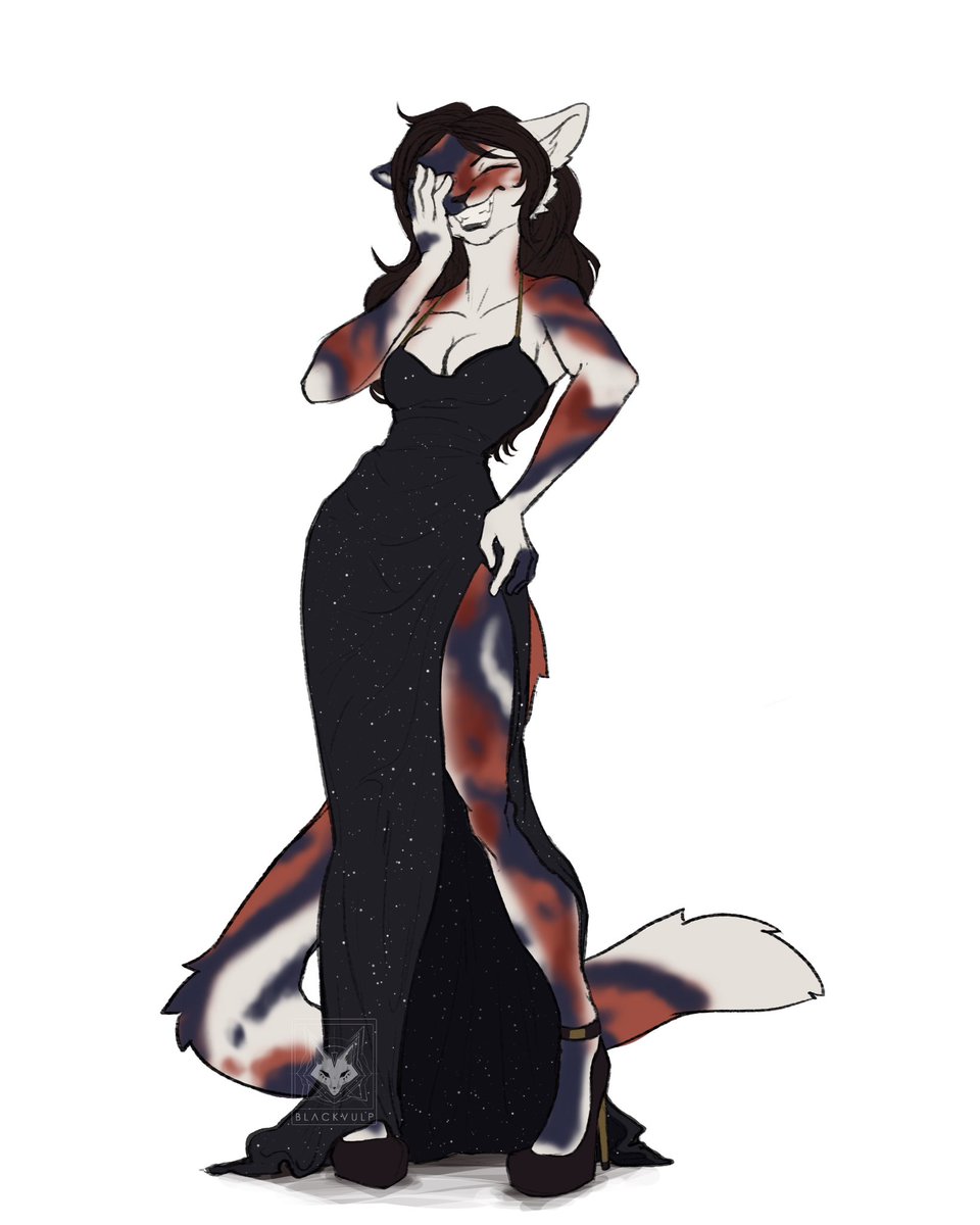 FoxVivana's tweet photo. Bretty cat lady 

By @blackvulp https://t.co/jbFfDl3eqb