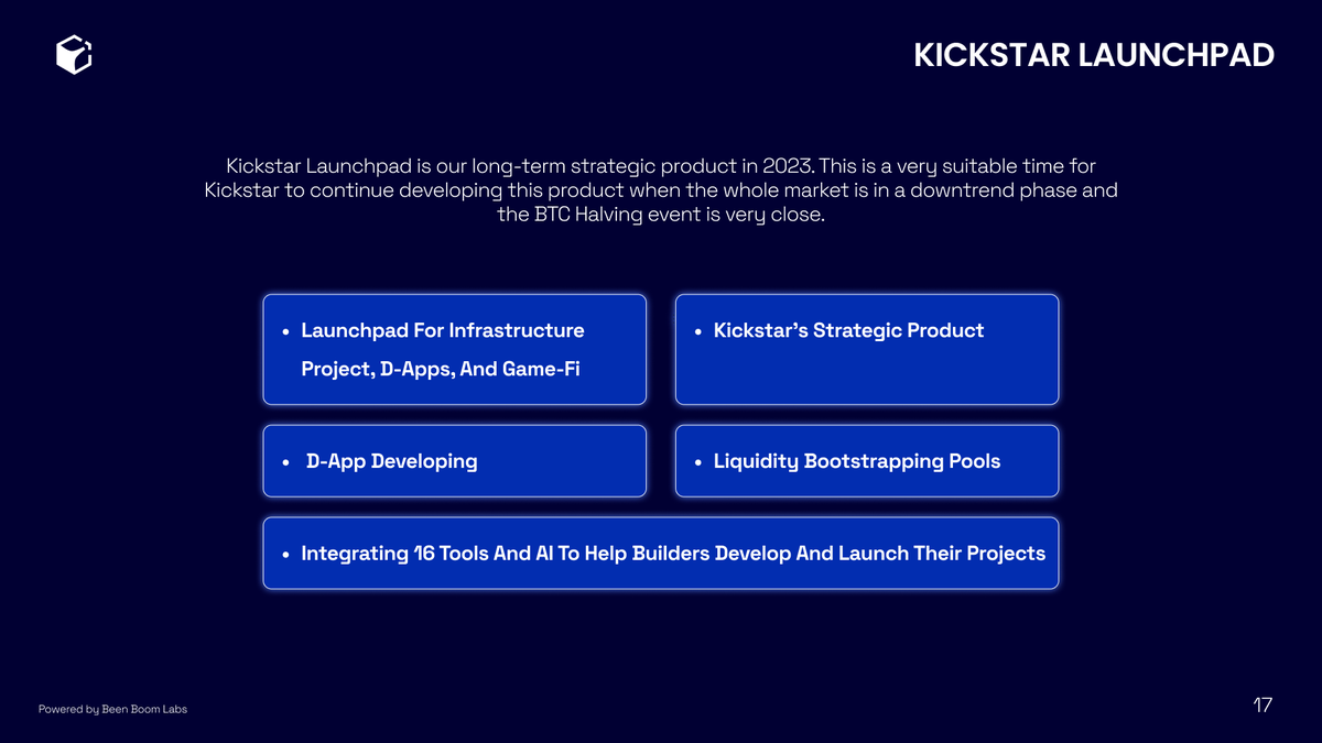 Kickstarglobal's tweet photo. Kickstar Launchpad Stage 1 Development

Building launchpad for Gamefi, Dapp, and Infrastructure projects (The mechanism is akin to Pinksale, UNCX, Gempad, ..)

⭐️Dex exchange integration.
⭐️Integrate the Future feature into the Dex exchange.
⭐️Integrate the Limit feature on Swap exchange.
⭐️IMO, initial milestones offering
⭐️Integrating 16 tools and AI to help builders develop and launch their projects

Info: https://t.co/by4ojLf0J1