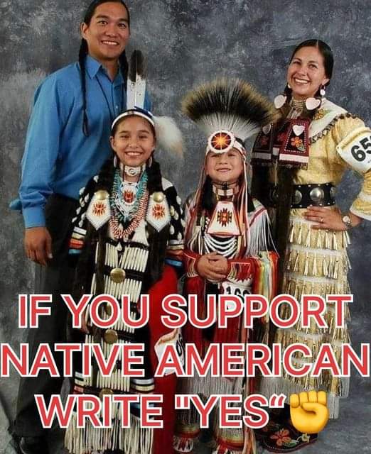 proud_native_am's tweet image. If you support Native American culture  Say......❝Yes❞