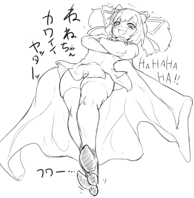 今日のらくがきシリーズ。あまりねねちゃんかわいいやったーの練習https://t.co/lfVBHCxVUS 