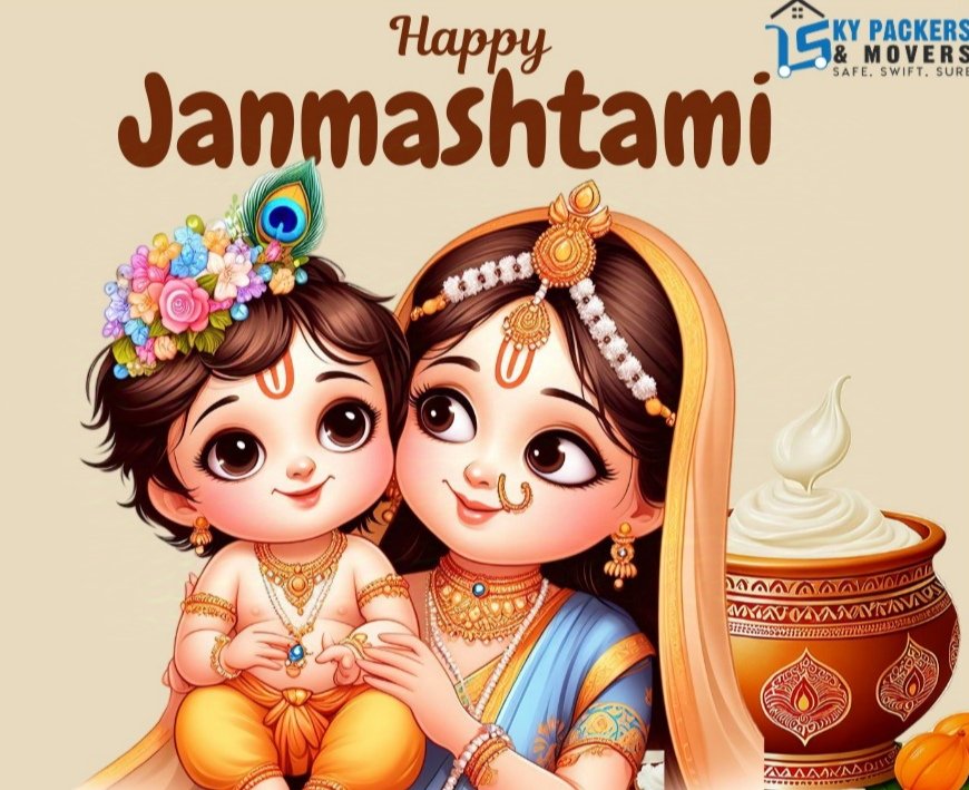 SkyPackers2's tweet photo. 🌟 Celebrate Krishna Janmashtami with Sky Packers and Movers! 🌟

As you welcome the joy and blessings of Lord Krishna into your home, let us take care of all your moving needs. Whether you're relocating your home or office, we promise a seamless and stress-free experience. https://t.co/1xGEZqbFfv