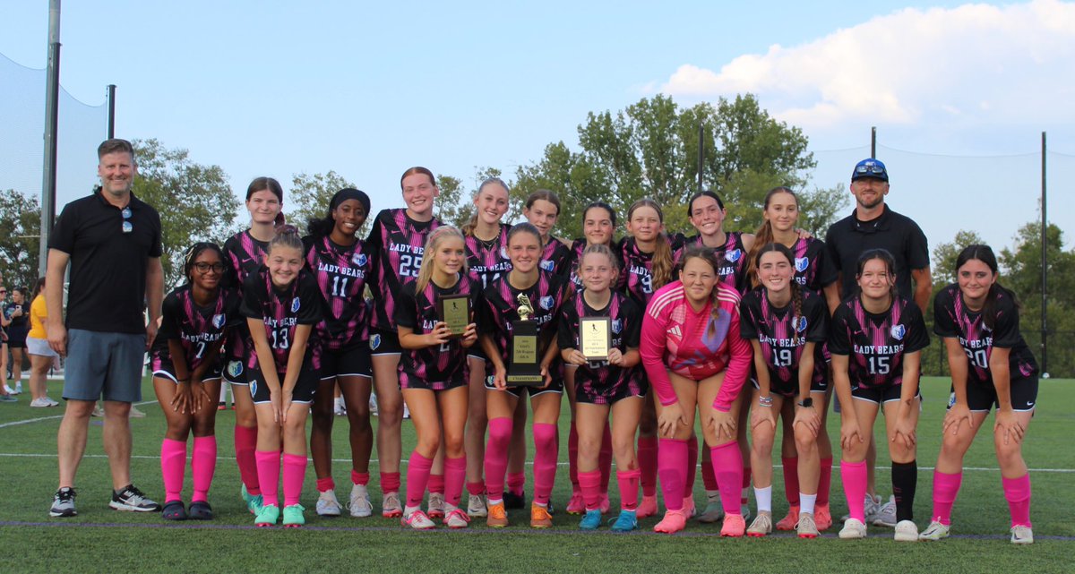 Lady Bears beat Collegiate 4-0 to become your 7th Region All “A” Champions for the second year in a row!! Stats for the game…

Goals
Sophie Garrett ⚽️⚽️
Kenley Herrington ⚽️⚽️

Assist
Adyson Luttrell 2️⃣
Sophie Garrett 1️⃣
Madi Stewart 1️⃣

Congratulations ladies!