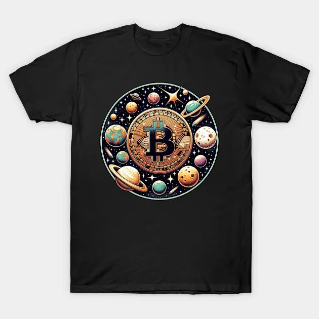 Find this bitcoin design on various products. For lovers of cryptocurrencies and blockchain

teepublic.com/user/blockchai…

#btc📷📷 #bitcoin📷📷  #CoinMarketCap #Binance📷📷#exchange #CEX #Cryptocurency #CryptoNews #teepublic #gifts #Totebag #giftideas #space #NASA