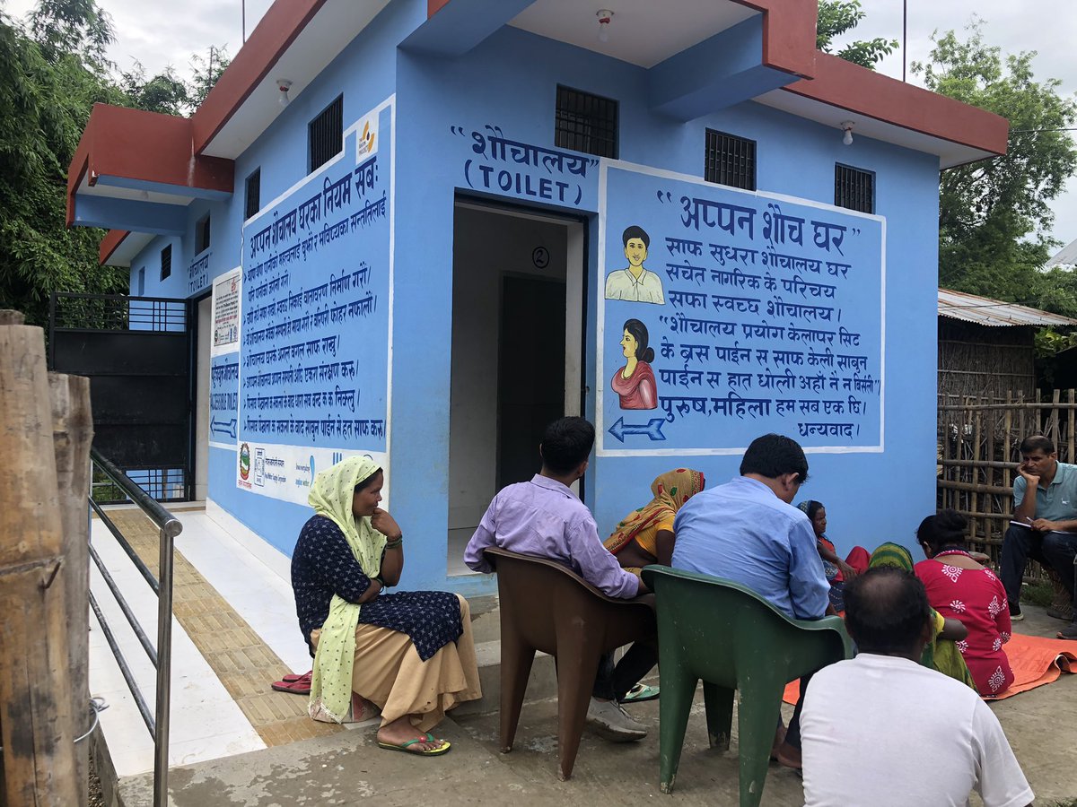 sudarshann1's tweet photo. During a recent field to Lahan, I asked: What does having an accessible community toilet mean to you? The answers:
✅Dignity
✅Convenience
✅Safety
✅Hygiene
✅Empowerment

Proud of collaborative efforts in bringing transformational change to the families &amp; communities in Nepal https://t.co/q3zHLAiDAX