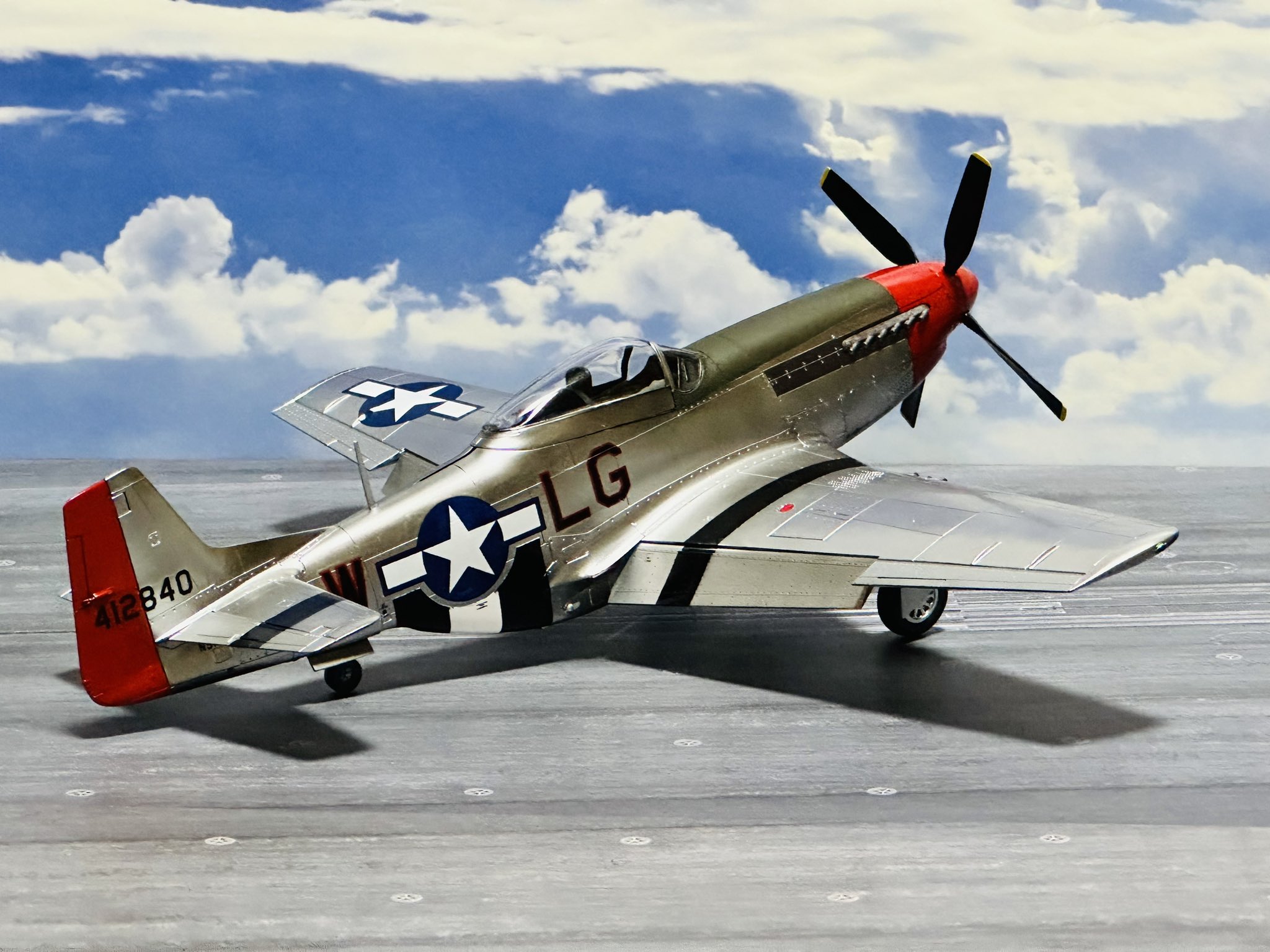 1/48 トップガンマーヴェリック仕様 P51マスタング 完成品