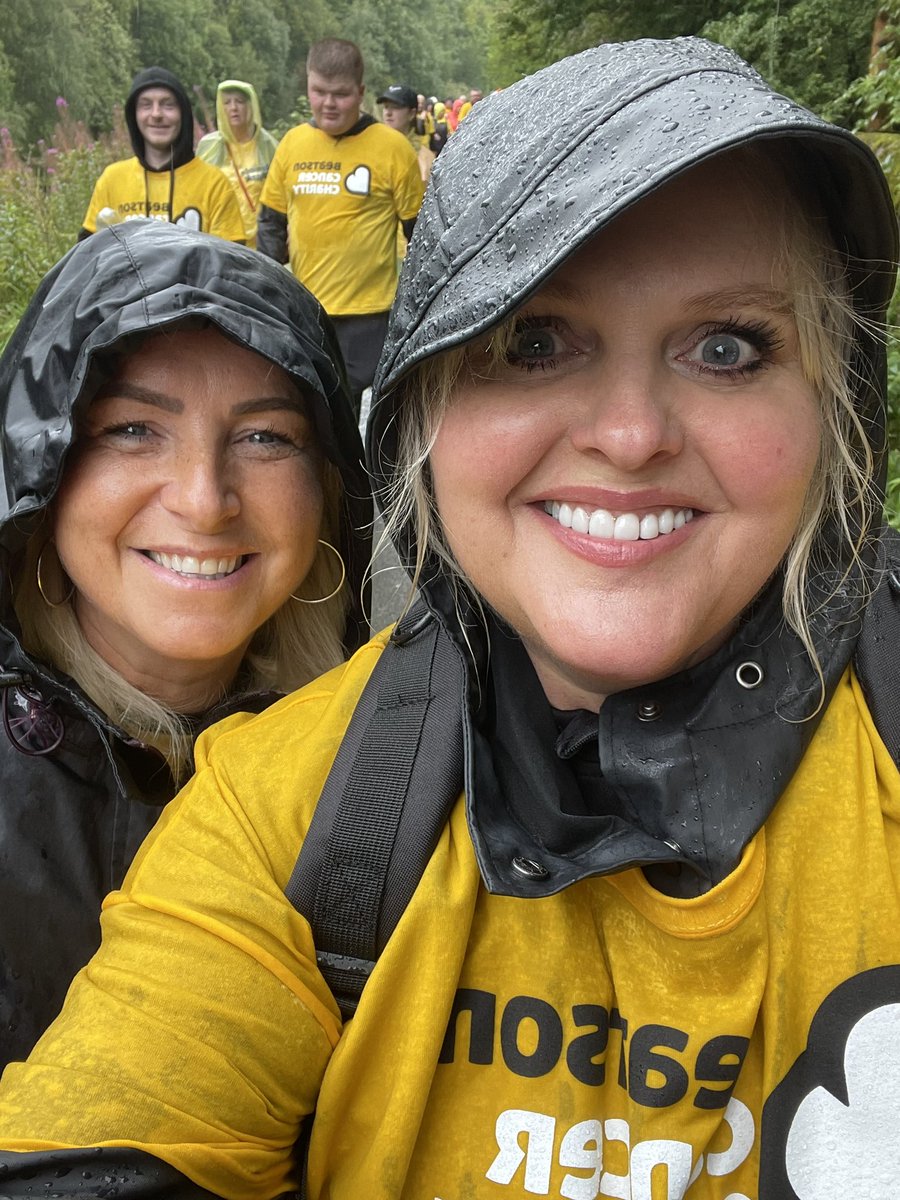 Cat Harvey (@misscatharvey) on Twitter photo Massive ππ»ππ»to all the walkers <a href="/Beatson_Charity/">Beatson Cancer Charity</a> hike today. The rain lashed down from start to finish but spirits were high and the volunteers did a great job keeping us going. Many emotional stories en route but ultimately an uplifting day. The <a href="/GlasgowPenguins/">The Penguins In The Wall</a> helped too β€οΈ Massive ππ»ππ»to all the walkers <a href="/Beatson_Charity/">Beatson Cancer Charity</a> hike today. The rain lashed down from start to finish but spirits were high and the volunteers did a great job keeping us going. Many emotional stories en route but ultimately an uplifting day. The <a href="/GlasgowPenguins/">The Penguins In The Wall</a> helped too β€οΈ