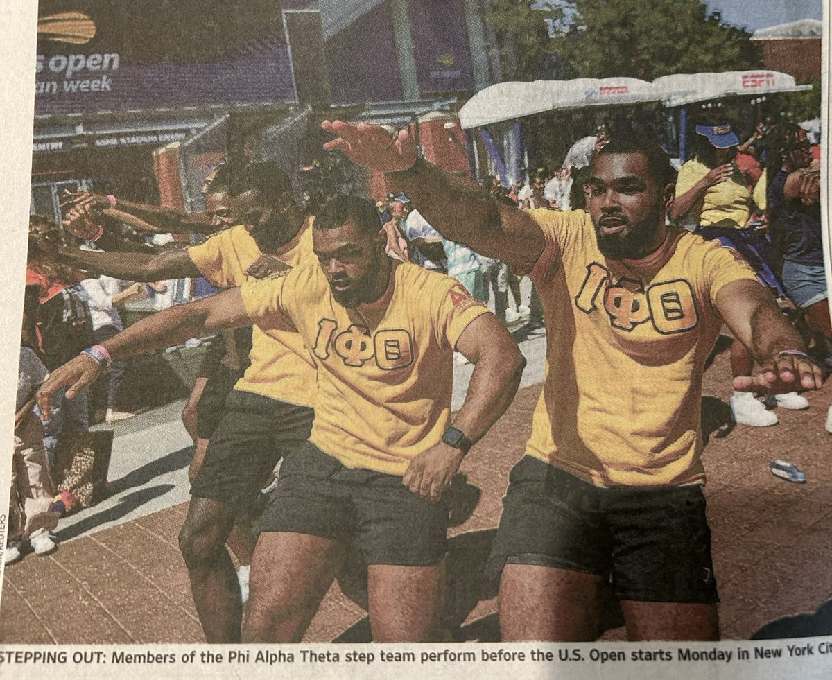 Hey <a href="/WSJ/">The Wall Street Journal</a>, that’s clearly <a href="/iotaphitheta/">Iota Phi Theta</a>. How could the caption writer possibly have thought they were Phi Alpha Theta? Do better!