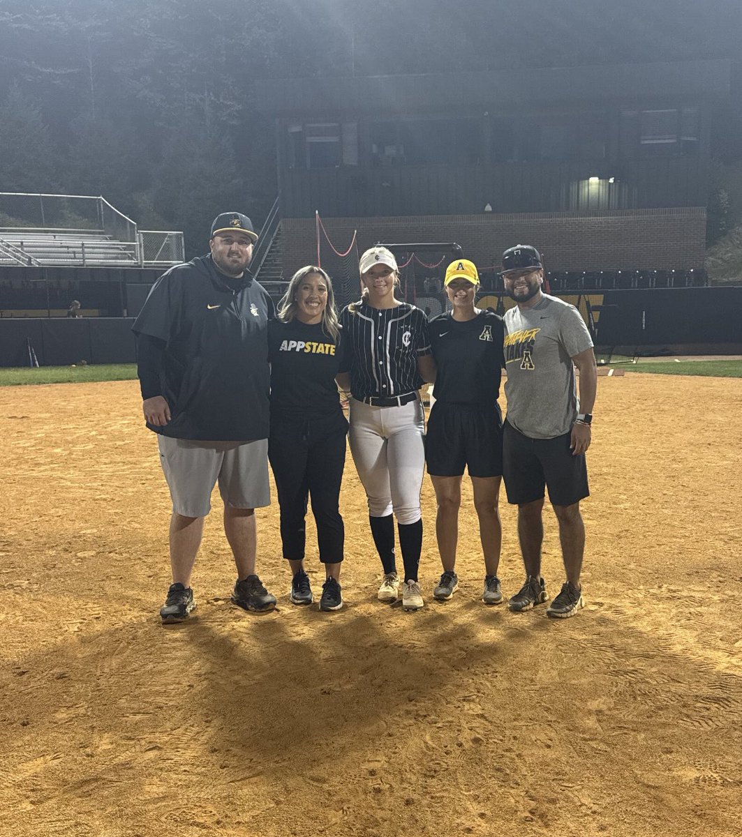 Kendall Rumans 2026 (@kendall2026) on Twitter photo Back in Boone! Loved every second of being here! Thank you so much <a href="/whitjones25/">Whitney Jones</a> <a href="/CoachSBagwell/">Stephanie Bagwell</a> <a href="/MattAlberghini/">Matt Alberghini</a> <a href="/AleeexIbarra/">Ibarra-Fernandez</a> and the <a href="/AppStateSB/">App State Softball</a> players for making this possible!💛🖤💛 Back in Boone! Loved every second of being here! Thank you so much <a href="/whitjones25/">Whitney Jones</a> <a href="/CoachSBagwell/">Stephanie Bagwell</a> <a href="/MattAlberghini/">Matt Alberghini</a> <a href="/AleeexIbarra/">Ibarra-Fernandez</a> and the <a href="/AppStateSB/">App State Softball</a> players for making this possible!💛🖤💛