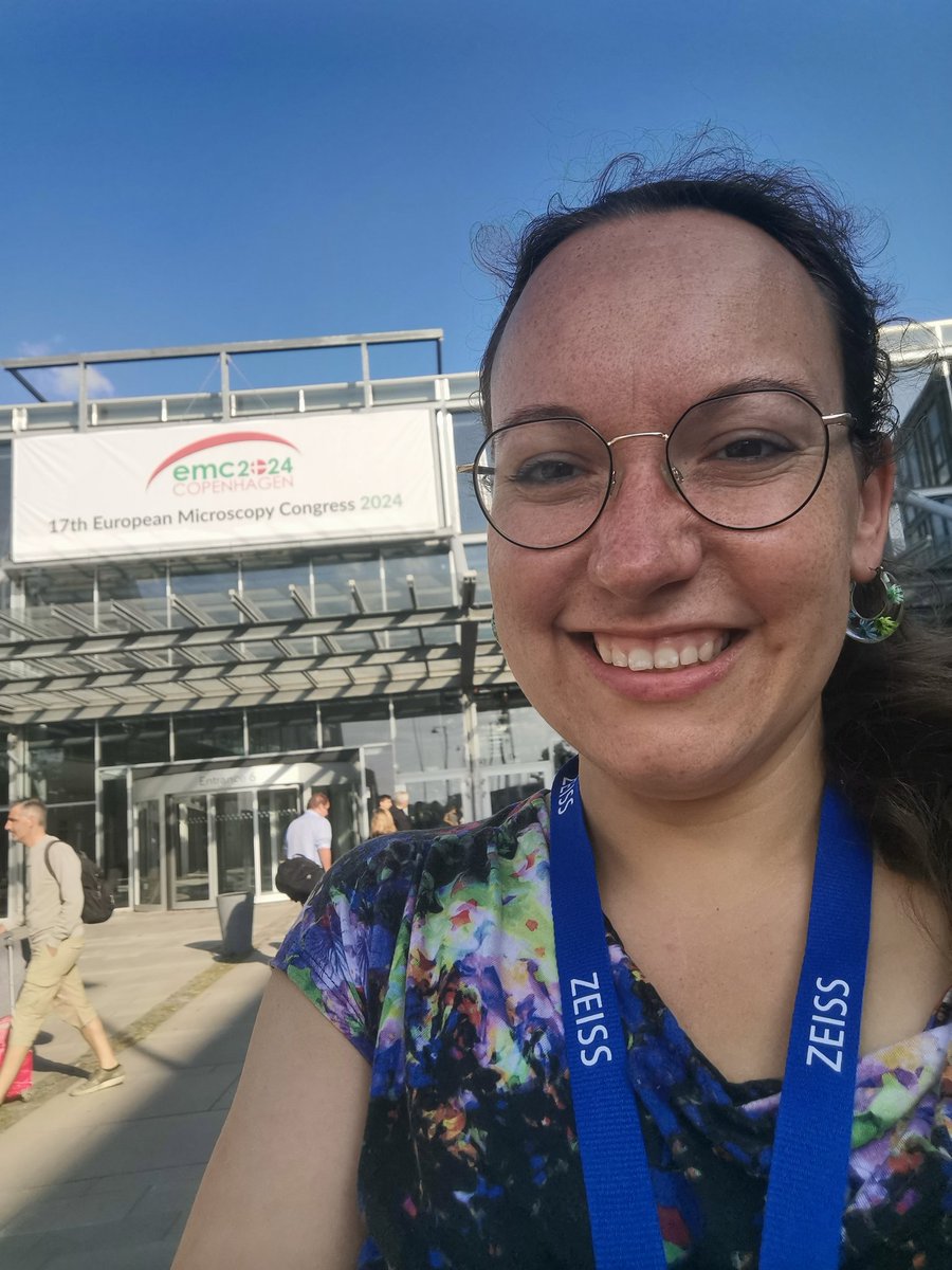 LornyaRe's tweet photo. Excited about 5 full days of microscopy! Can't wait to talk science! #emc2024 #bellacenter #Copenhagen https://t.co/mOMGfHjShk