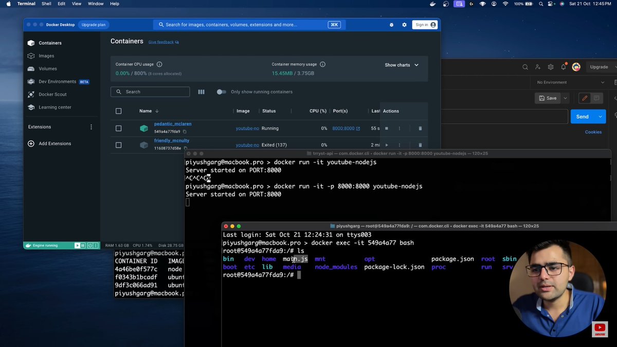 iam_nishitp's tweet image. Day 27: Updates!

- Deepened my Docker knowledge
- Explored images, containers, port mappings, and environment variables
- Ran multiple containers
- Learned to Dockerized a Node.js app, understood caching layers, and published a local image to Docker Hub.

#DockerHub #docker