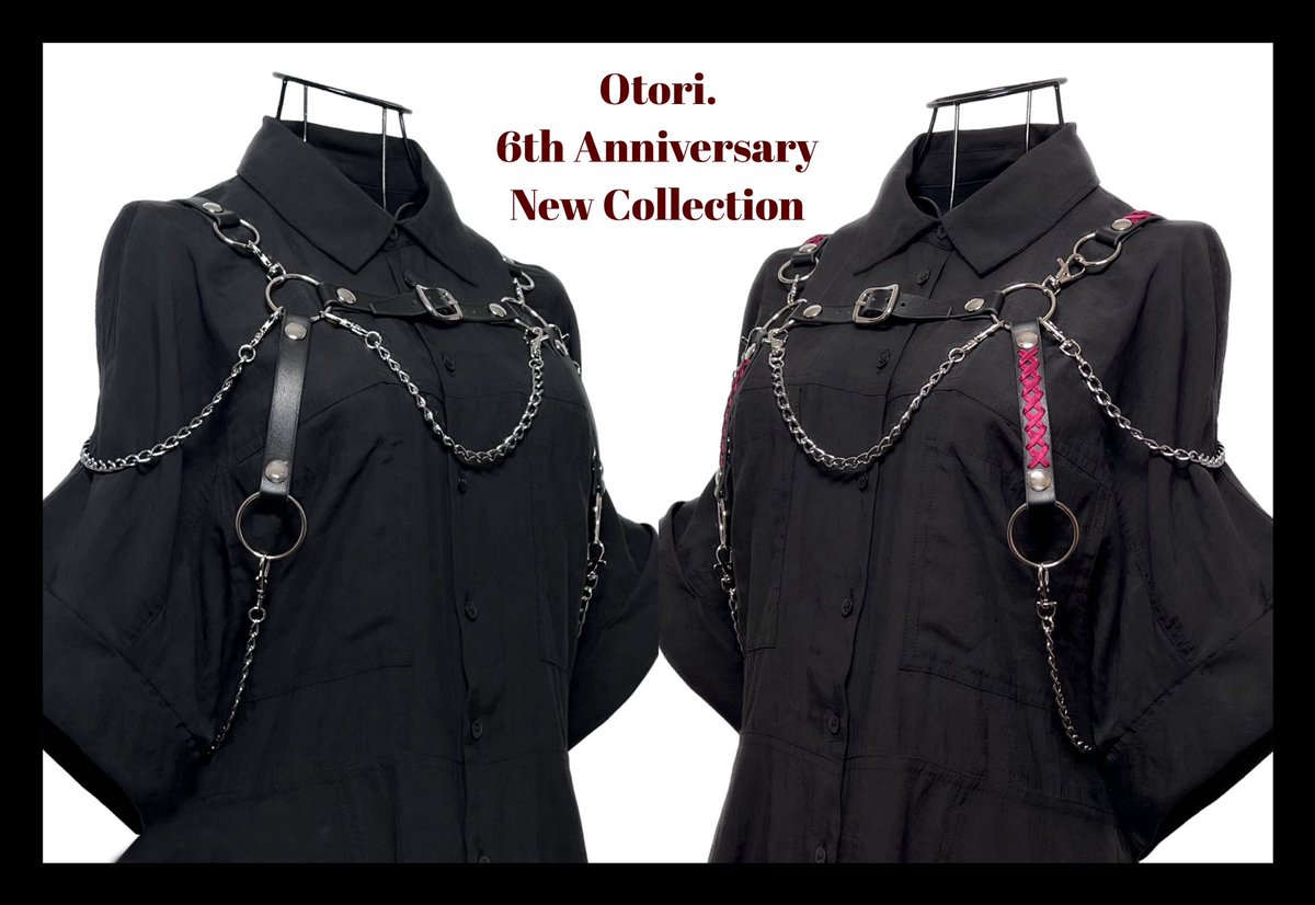 Otori_craft's tweet photo. ◤￣￣￣￣￣￣￣￣￣￣￣￣￣￣

🥀𓈒𓂂 
𝕆𝕥𝕠𝕣𝕚.
𝟞𝕥𝕙 𝔸𝕟𝕟𝕚𝕧𝕖𝕣𝕤𝕒𝕣𝕪
𝕋𝕙𝕒𝕟𝕜  𝕪𝕠𝕦!

＿＿＿＿＿＿＿＿＿＿＿＿＿＿◢

第2弾
新作独り占めボディハーネス
いずれか御好みの作品を
【抽選で1名様】へプレゼント

▼応募方法（追記リプ必読）
フォロー［ @Otori_craft ］& リポスト

〆切：8/29迄