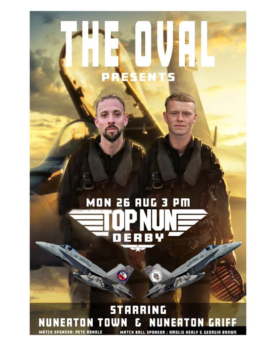 philkirky91's tweet image. Absolutely huge game tomorrow, the first ever Nuneaton Derby with Nuneaton Town facing Nuneaton Griff. It will be a fantastic day and would love to see a huge attendance so please share this post as much as you can! #TogetherForTheTown