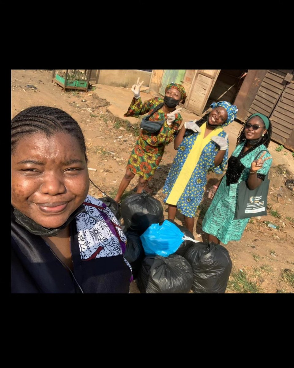 ploggingnigeria's tweet photo. Our beautiful Ipaja Ploggas at the Indigenous Plog in commemoration of World Indigenous Peoples Day. ๐๐
#IndigenousPlog
#WorldIndigenousPeopleDay
#WeKeepFitToKeepClean
#FitPeopleInCleanCommunities
#PloggingNigeria https://t.co/BT3SJ3TwMJ