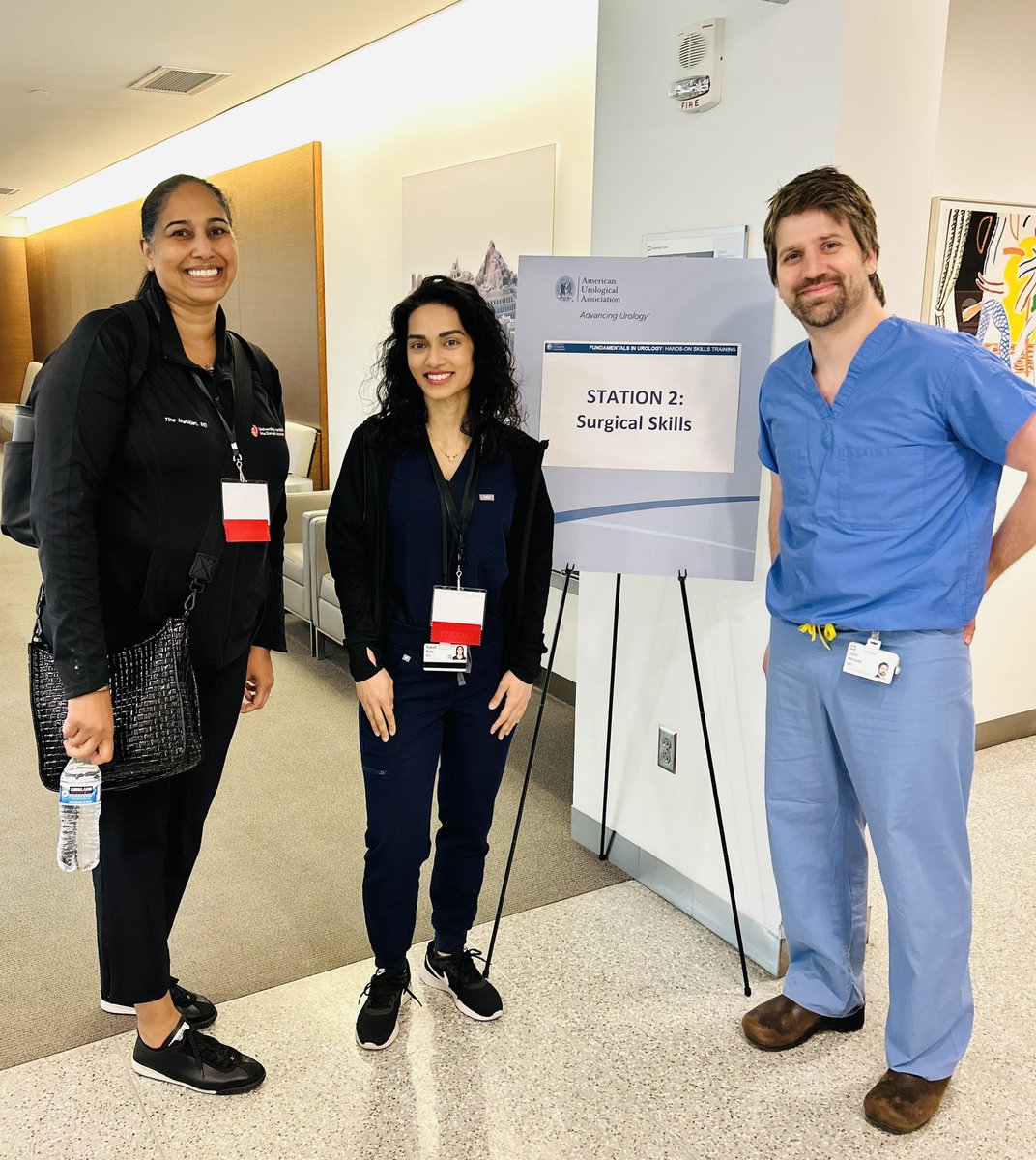 raevti's tweet photo. And that’s a wrap on AUA Fundamentals 2024- what a great weekend spending time with our future leaders of Urology! Thank you to @RoboUroMD @aghazimd , faculty @AmerUrological staff,  and @CleClinicUro department staff who made this event great! #handsonUrology https://t.co/efV7ok0uJz