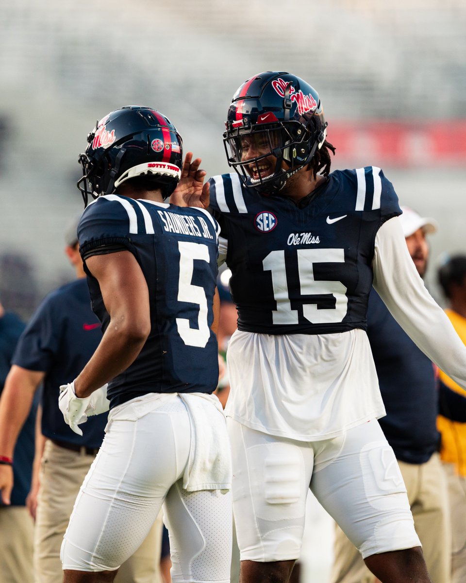 OleMissFB's tweet photo. We play football this week 😁

#HottyToddy https://t.co/t44C4oFvFi