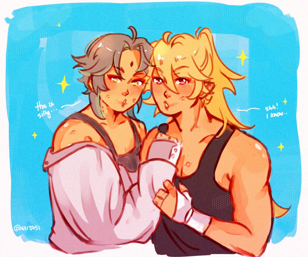 niitasi's tweet image. Day 7 - Makeup 💋💄📸

#aether_week2024 #XiaoAether