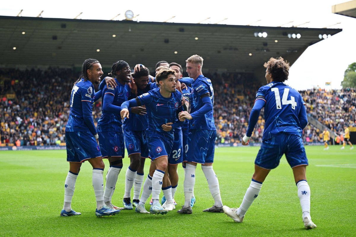 Emiljan01's tweet photo. F***ing shit. It's 6 goals for Chelsea. ⚽️🔵😍

I love this TEAM. 💙 https://t.co/PQnF6hvCI0