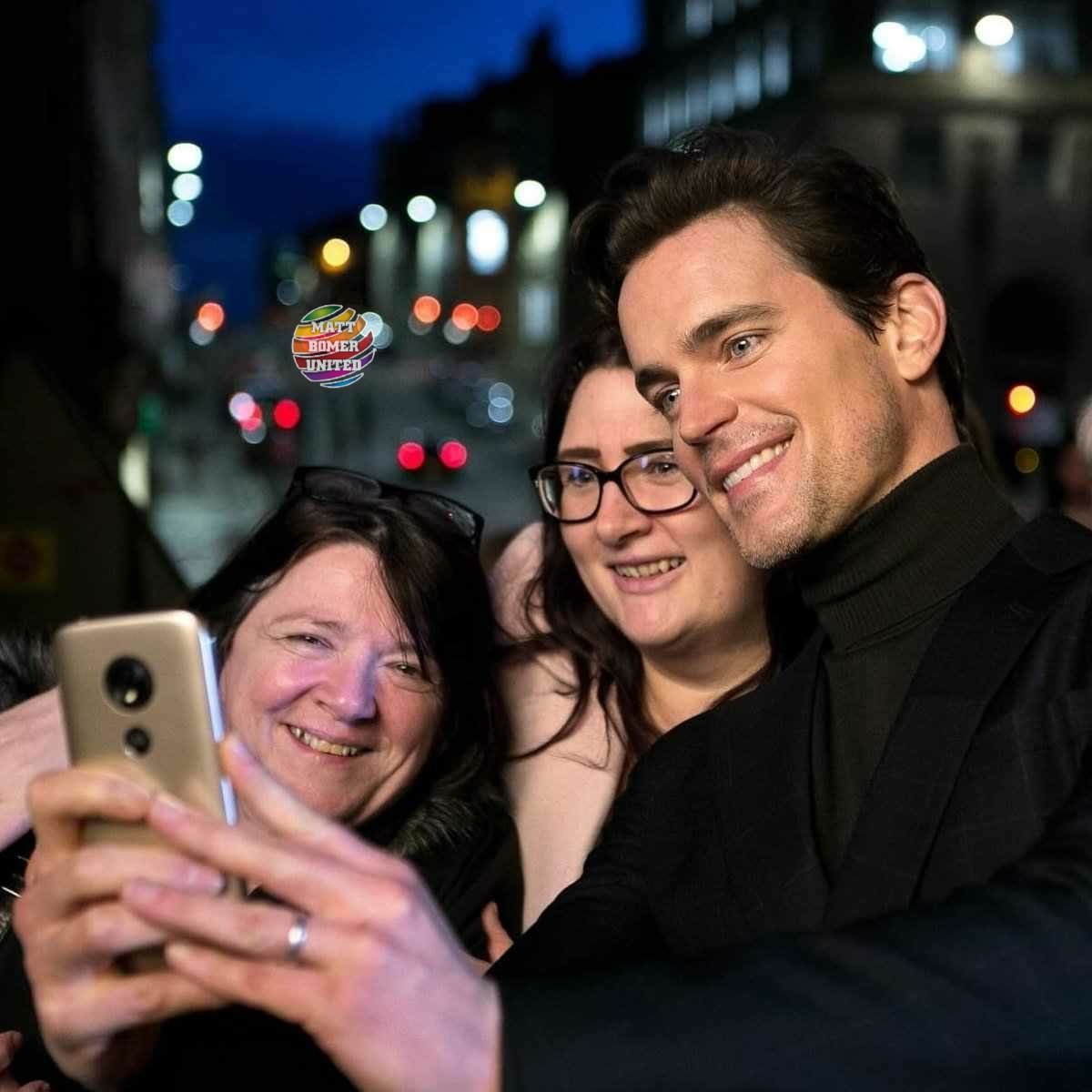 MattBomerUnited's tweet image. Finally for this weekend, a few photos of #MattBomer and the #PapiChulo team at the Glasgow Film Festival in 2019. Back tomorrow.