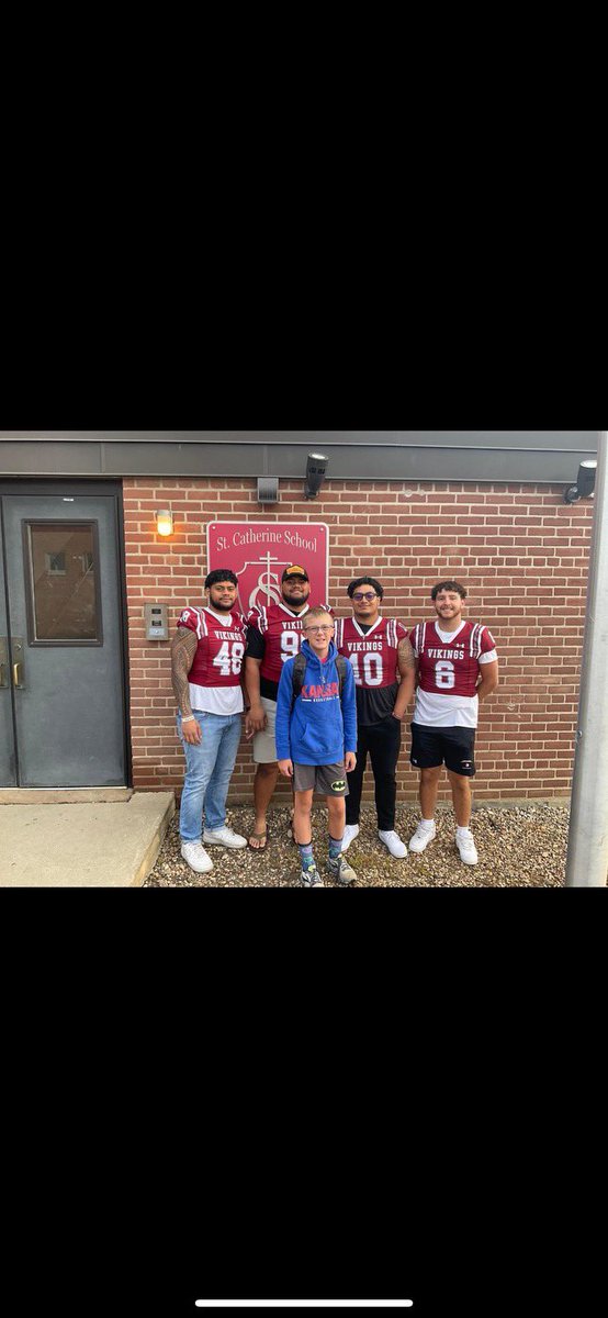MageoGeorgia's tweet photo. Glad to be there on the kids first day back to school:) 
#WeAllRow @VCSU_Football https://t.co/CogRRZLwKp