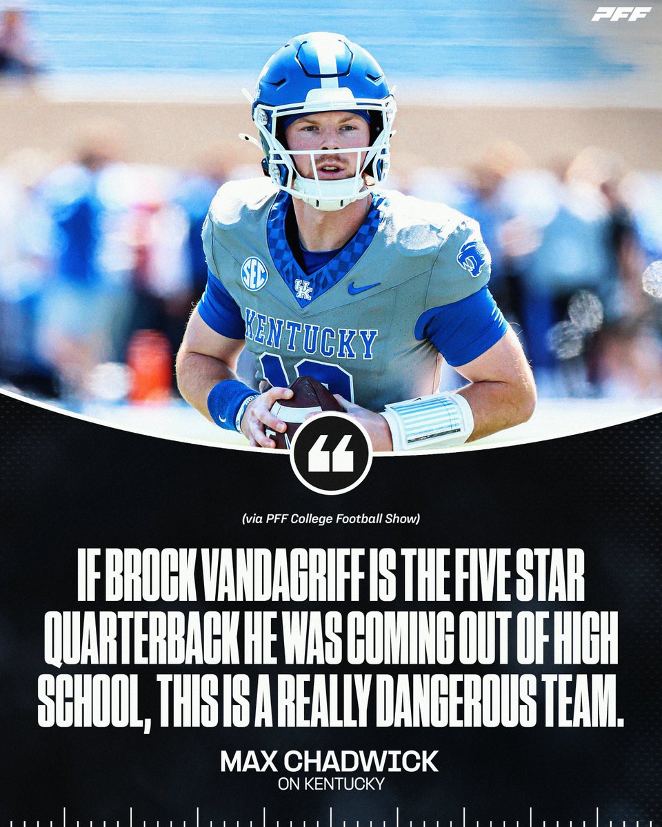 PFF_College's tweet photo. Watch out for Kentucky this season👀 https://t.co/jhhhjUHaIi