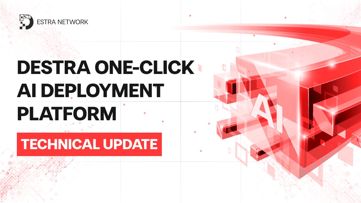 Destra OCAI (One Click AI) - $DSYNC Technical Updates

Over the past few weeks, we have made significant progress on the Destra OCAI platform, particularly in refining the architecture.

We are in the process of developing smart contracts to fully decentralize the OCAI platform,