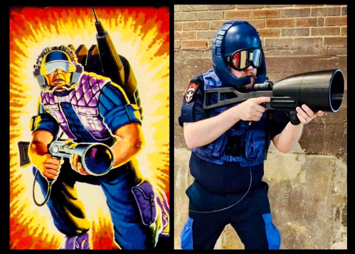TheFinestCC's tweet photo. π₯π₯ TELE-VIPERS! π₯π₯
Debuting in 1985, were TELE-VIPERS a standard part of your Cobra squad? How did they factor into YOUR adventures?
Featuring Ryan M. of our Ohio garrison, the 8th Ohio Corvus Squadron!
#thefinestcc #gijoe #televiper #cobra #yojoe #cosplay #costume https://t.co/X5AW4zmKlb