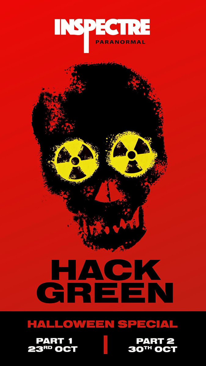 Inspectre Paranormal is back with a 2 part Halloween special this October! What lurks at Hack Green Bunker? #TheLocalMythstorian #InspectreParanormal #Halloween2024 #hackgreen #Cheshire