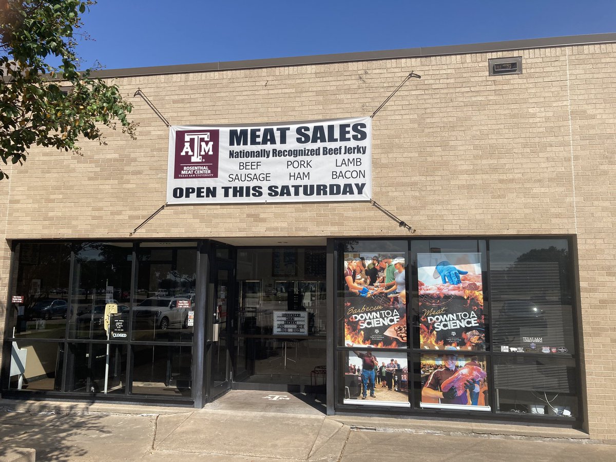 .<a href="/AggieFootball/">Texas A&M Football</a> season is here and we have the sign up. We will be open Saturday 12 pm -5pm for your tailgating needs #BTHOnotredame 👍🏻🏈🥩