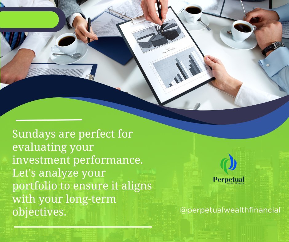 CKlamo's tweet image. Sundays are perfect for evaluating your investment performance. Let&apos;s analyze your portfolio to ensure it aligns with your long-term objectives. 
#SundayReview
#InvestmentCheckup
#PortfolioAnalysis