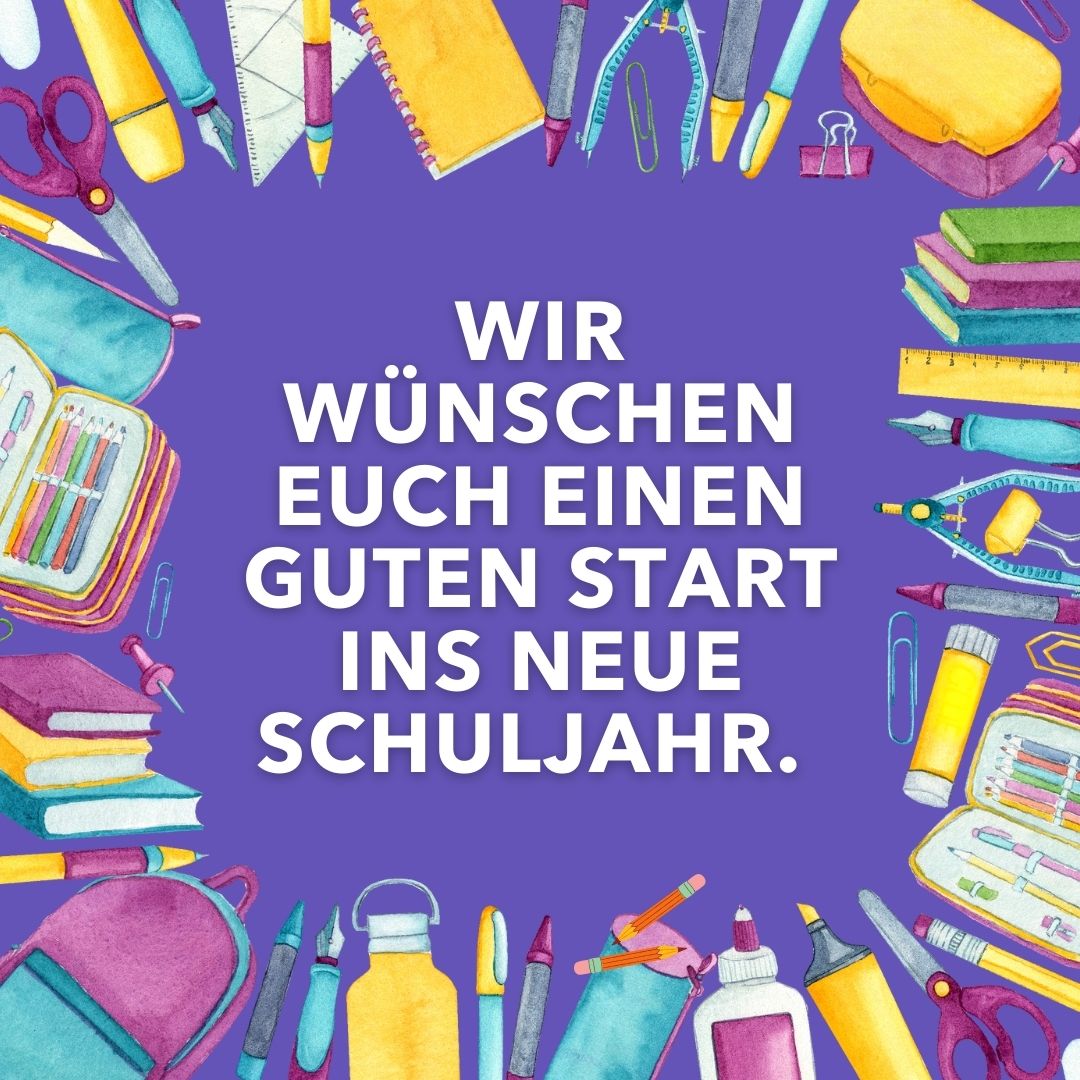 🌞⛱️ Wir hoffen, ihr hattet schöne Ferien und wünschen allen einen guten Start ins neue Schuljahr. ✏️🎒

#schöneferien #ferienende #schulstart #neuesschuljahr