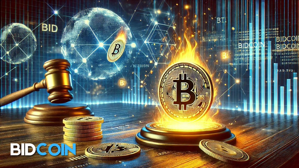 BidCoinNews's tweet image. 💰 BidCoin’s burning mechanism ensures a decreasing token supply and increasing value. Get in on the decentralized auction revolution. #BidCoinOfficial #TokenBurn #BlockchainEconomics