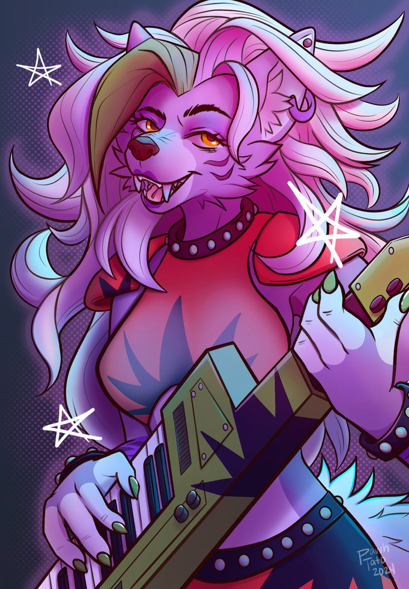 PawhTato's tweet photo. 🎸🐺🍕 https://t.co/Mhx4Ix42s3