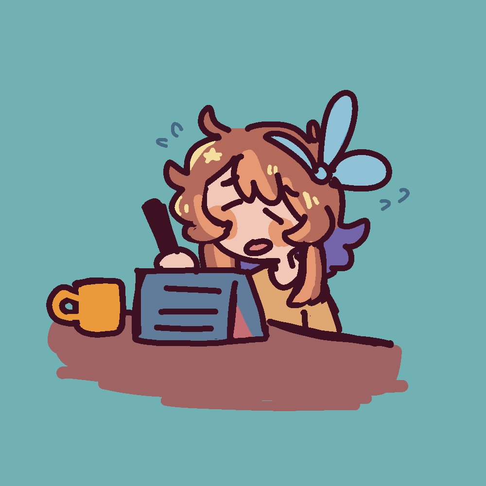 「I'll be taking a break from patreon for 」|StarGlow🌻@ LAYTON IS BACK☕のイラスト
