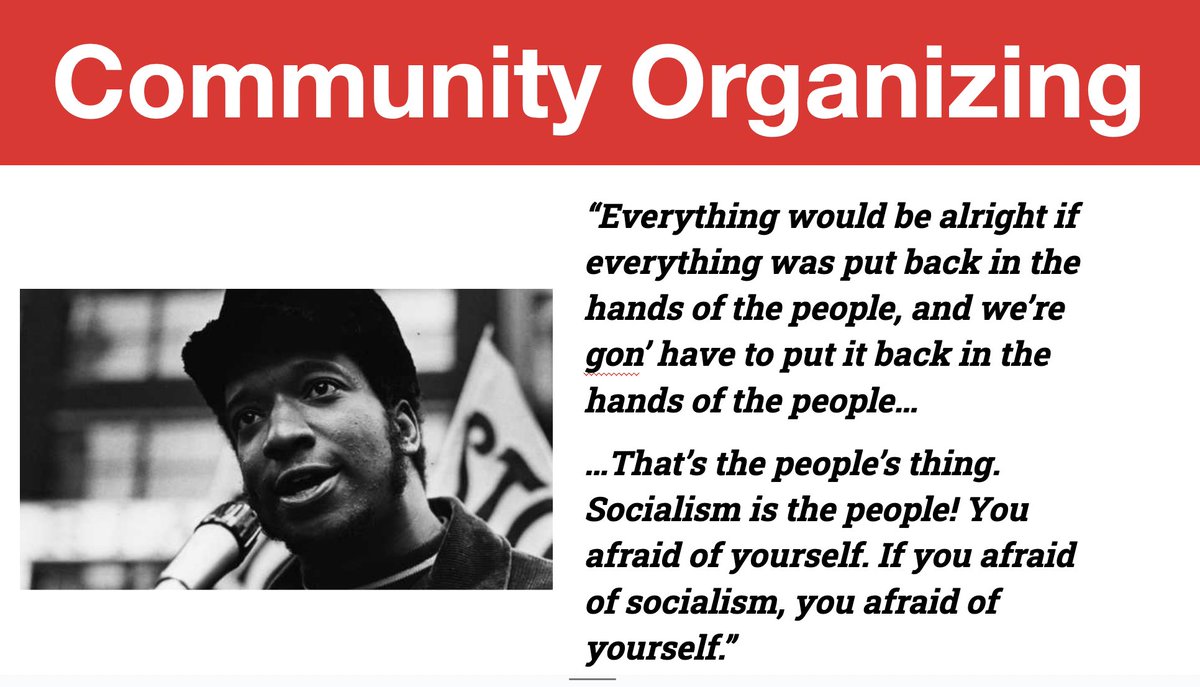 Sneak peak of today's branch meeting. *Socialism is the people!* See you today at 2:00PM at Brooklyn Noosh actionnetwork.org/events/august-…