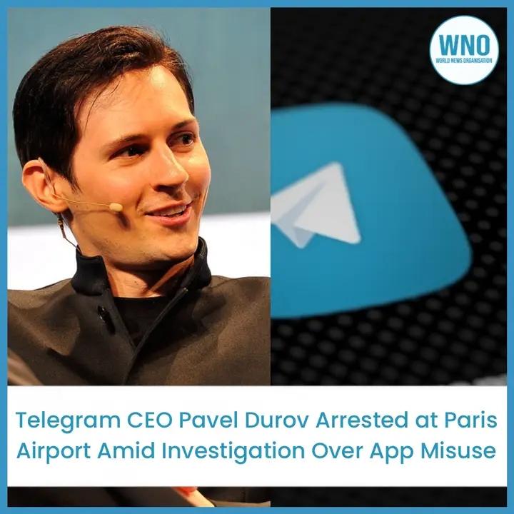 Telegram’s CEO, Pavel Durov, was detained by French authorities at Le Bourget Airport, Paris. The arrest stems from an investigation into the app’s alleged failure to address criminal activities. #Telegram #PavelDurov #TechRegulation #ContentModeration #Israel #WhatsApp